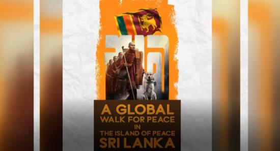 Monks to Begin Global Walk for Peace in the Island